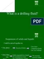 1-What is a drilling fluid