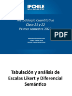 Clase 21 y 22 Metodología Cuantitativa