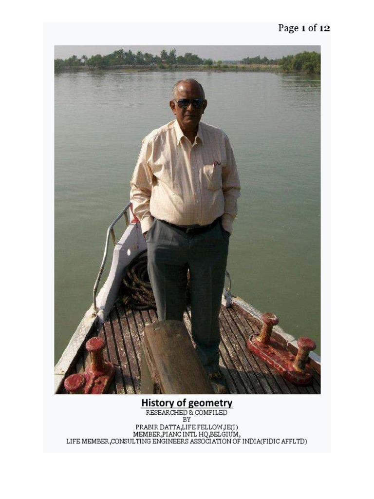 History of Geometry PDF PDF Geometry Perspective (Graphical)