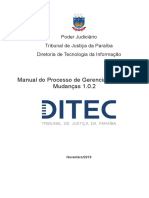 Ditec-Govti-Manual Do Processo de Gerenciamento de Mudancas 1.0.2 0