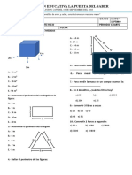 Evaluacion de Fisica 6to y Septimo