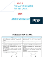 Substansi Materi Genetik Asam Inti (Arn) : Anti Esthiningsih