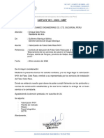 Carta para Presentación de Valorización