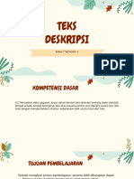 Menyajikan Teks Deskripsi