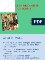 impact of mnc on retailmarket