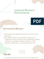 International Business Environment Group 2