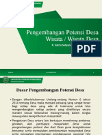 Pengembangan Potensi Desa Wisata Atau Wisata Desa