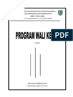 Program Wali Kelas TA 2022-2023