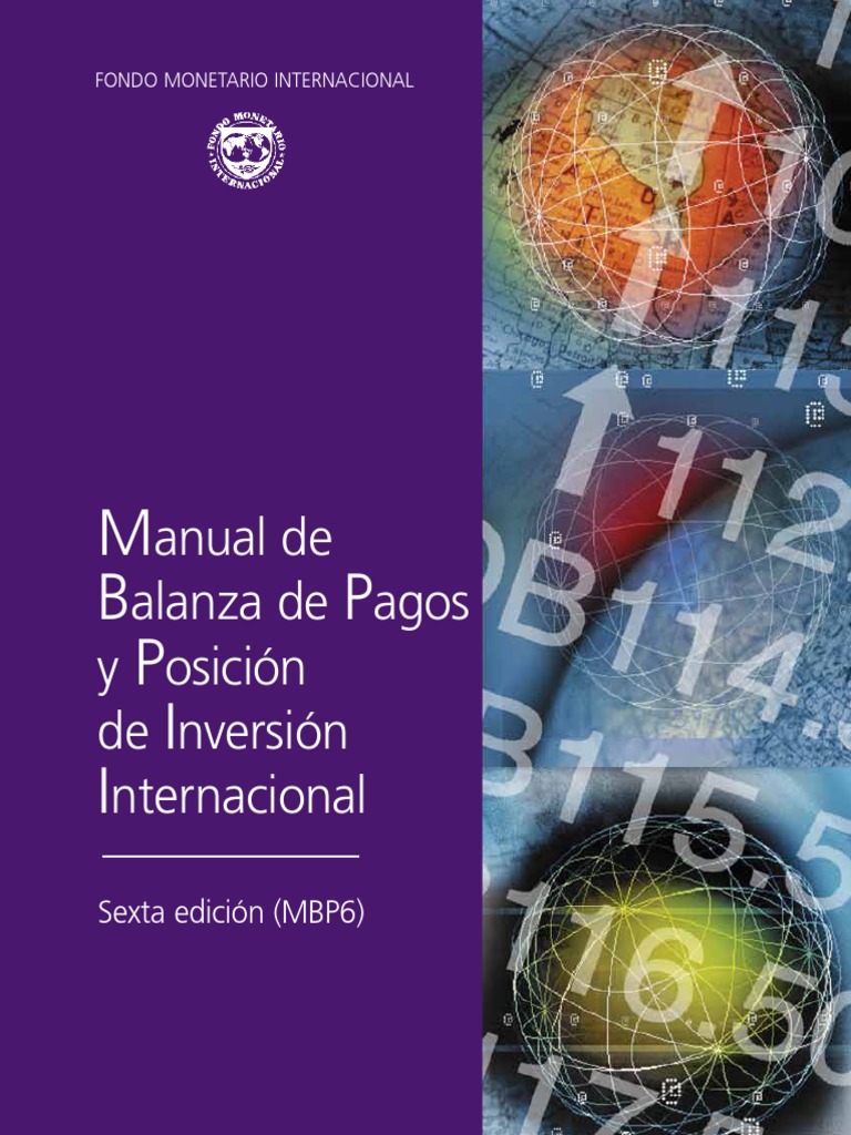 Manual de Balanza de Pagos y PIB | PDF | Balance de pagos | Producto ...