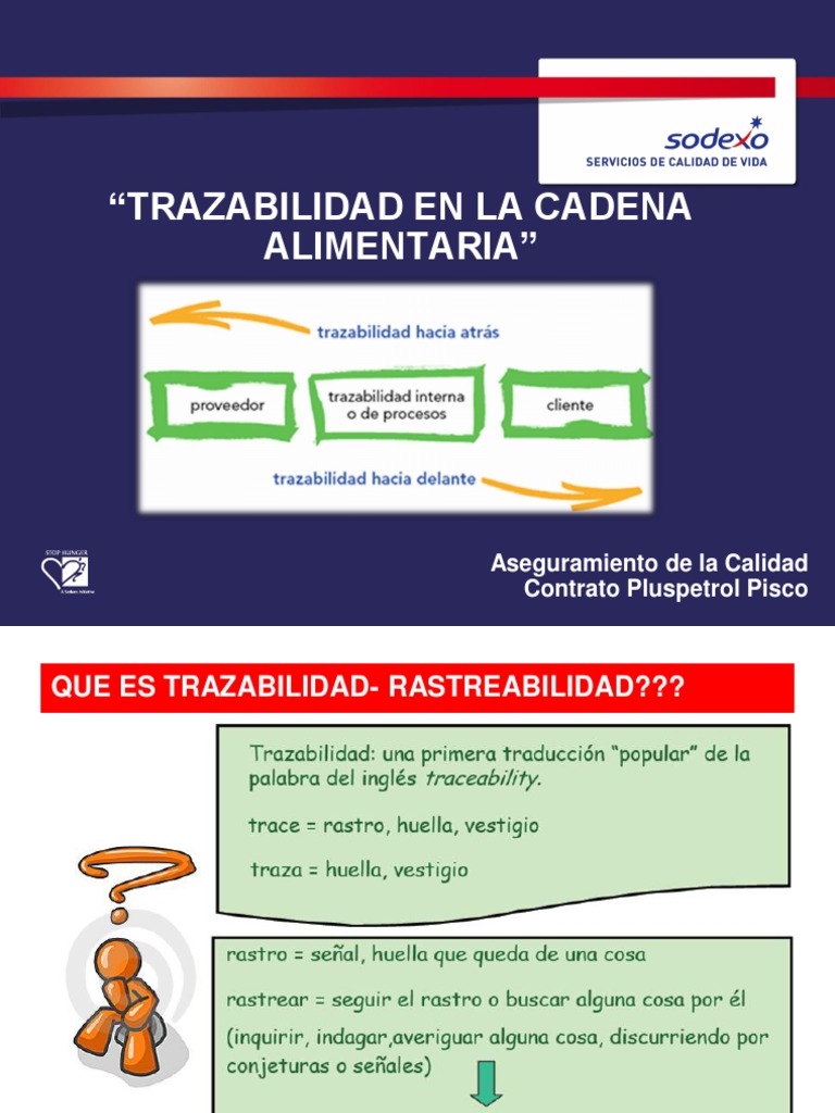 Trazabilidad en la Cadena Alimentaria | PDF | Tecnología