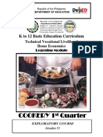 SHS TVL Cookery Module 1st Quarter 1