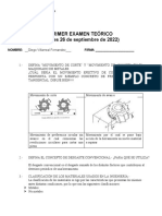 Primer Examen Teorico B Imt213 2 2022 26 Sep