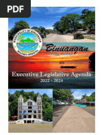 Binuangan: Executive Legislative Agenda