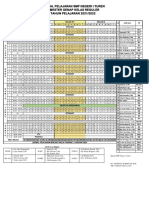 JADWAL PELAJARAN SMP NEGERI I TUREN SEMESTER GENAP