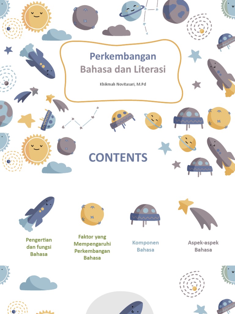 Perkembangan Bahasa Dan Literasi Pdf