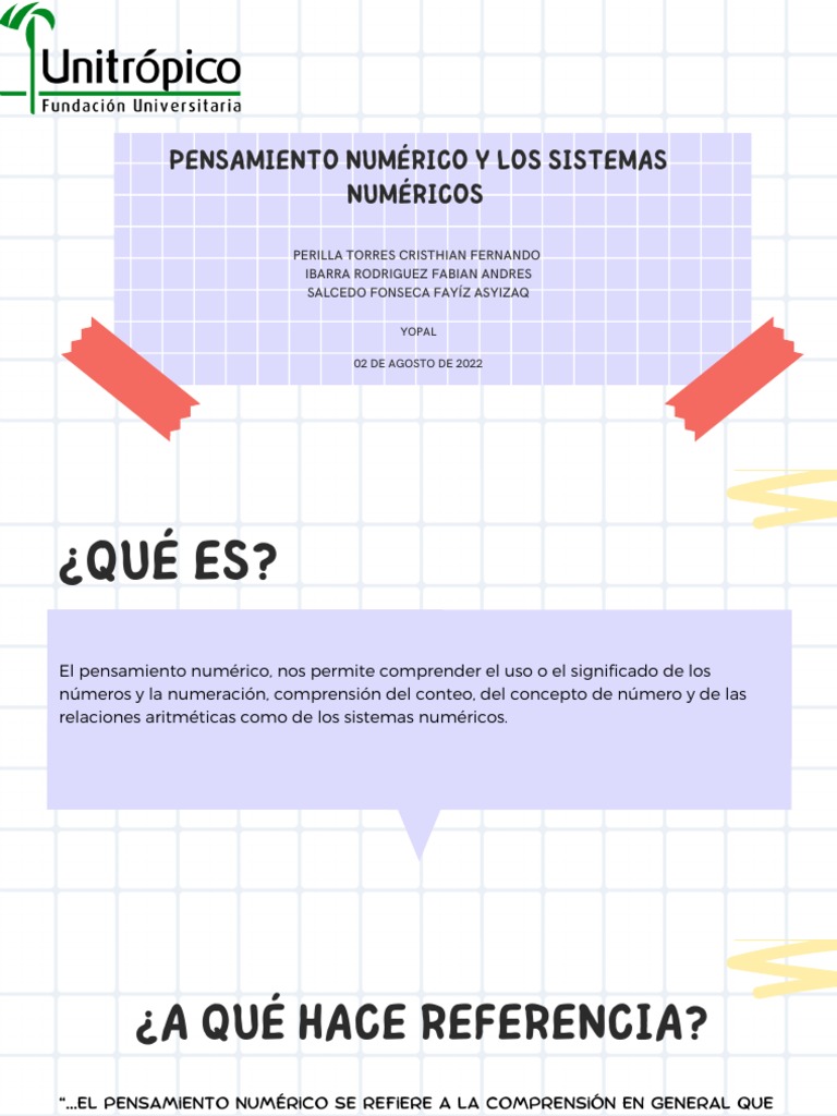 Pensamiento Numérico y Los Sistemas Numéricos | PDF | Números | Decimal