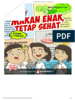 Komik Kesehatan - Makan Enak, Tetap Sehat!