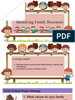 Lesson 1 - Identifying Family Resources