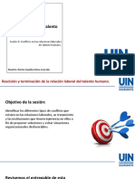 Conflicto en Las Relaciones Laborales de Talento Humano