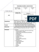 5.7.1.1 SOP Pengambilan Sampel Laboratorium