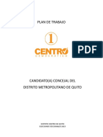 Plan de Trabajo para Concejal DC Final