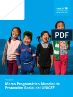 Marco Programatico de Proteccion Social Del UNICEF Resumen