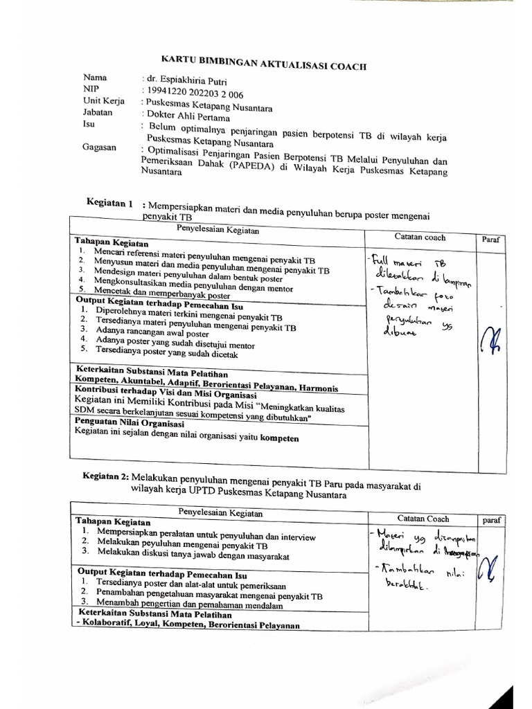 Coach 1 | PDF