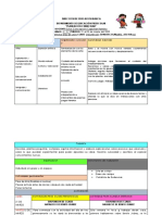 Plan Semana Del 21 Al 25 de Marzo Actividades Presenciales y en Casa