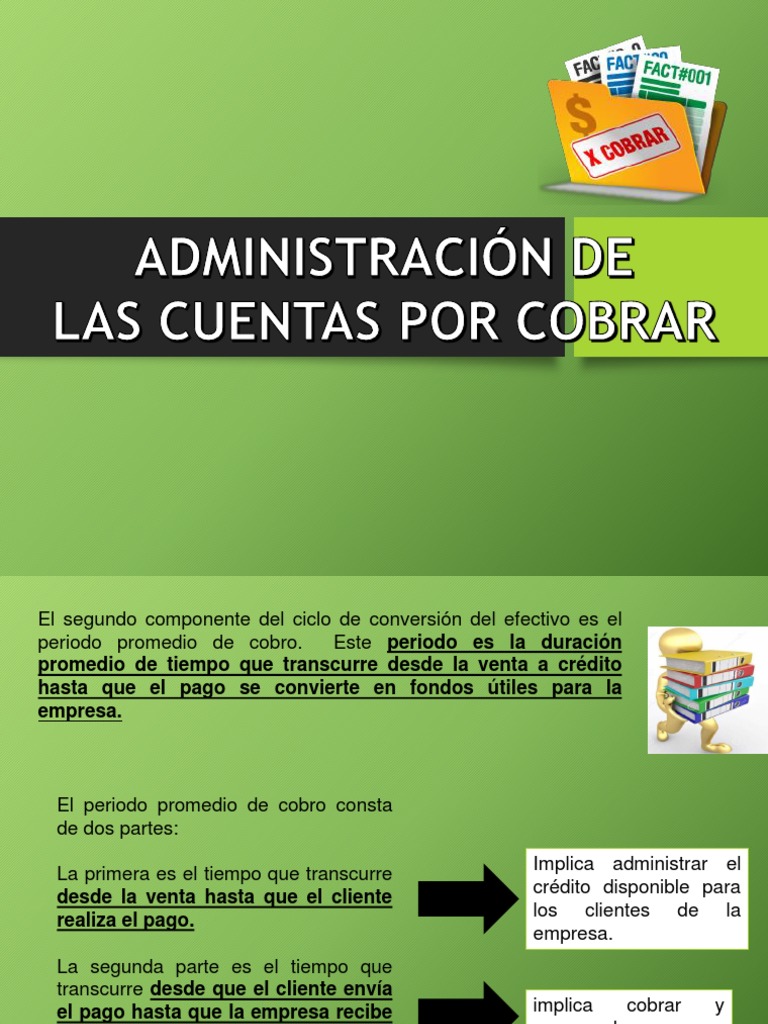 Administración de Cuentas por Cobrar | PDF
