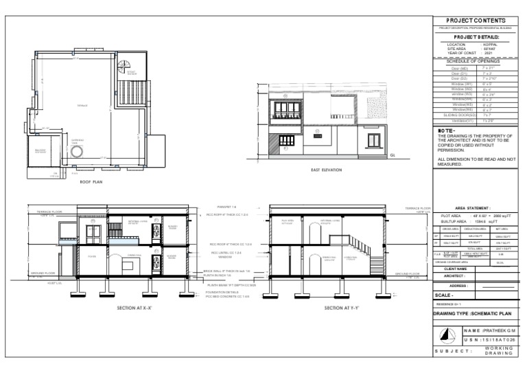 Proposed Residential Building in Koppal A Project Description Outlining Location Details