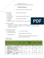 Formulir Aplikasi Analisis Jabatan dan Beban Kerja Pranata Laboratorium