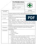 Sop Pelacakan Kontak Erat Covid 19