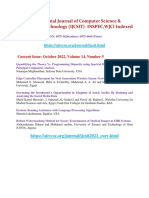 International Journal of Computer Science & Information Technology (IJCSIT) - October 2022, Volume 14, Number 5
