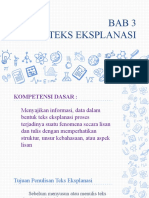 Pertemuan 22 Teks Eksplanasi