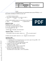 Devoir de Contrôle N°1 - Math - 1ère AS (2021-2022) MR Jarradi Mansour