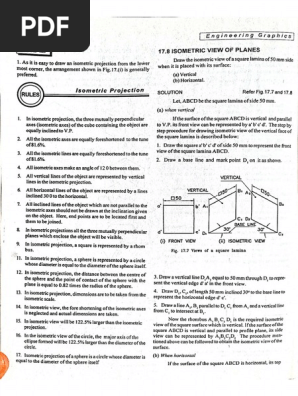 Isometric projections