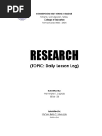 DLL Parts With Definition | PDF | Lesson Plan | Evaluation