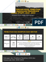 Pemaparan Temuan PTUPT 2022 Semnas