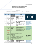 Jadwal Semester 2