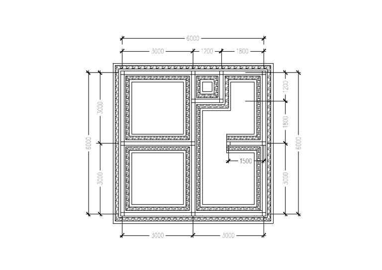 Denah Rencana Pondasi Batu Kali | PDF
