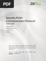 Security PUSH Communication Protocol 20200325