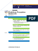 RTM Praktikum Perpajakan PPh 23