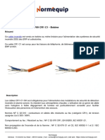 Cable Incendie 1p09 cr1 c1 Bobine - 1665563988