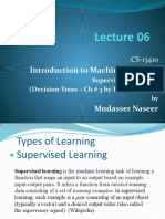 ML-Lec-06-Supervised Learning-Decision Trees