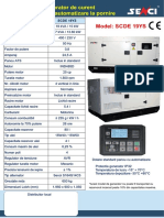 SCDE 19YS Generator de Curent Insonorizat Senci Distribuitor