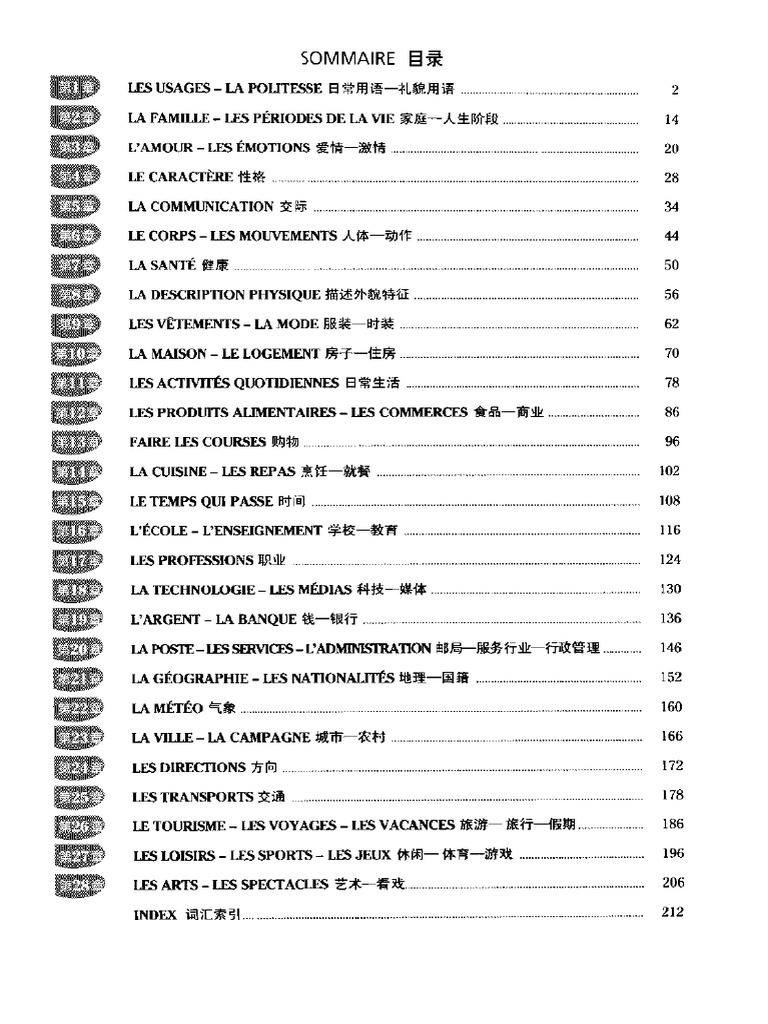 法语词汇渐进 初级 | PDF