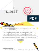 Pertemuan 3 Limit