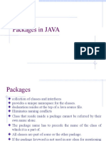 Packages in Java - Collection of Classes and Interfaces