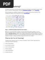 Unit 3 Clustering