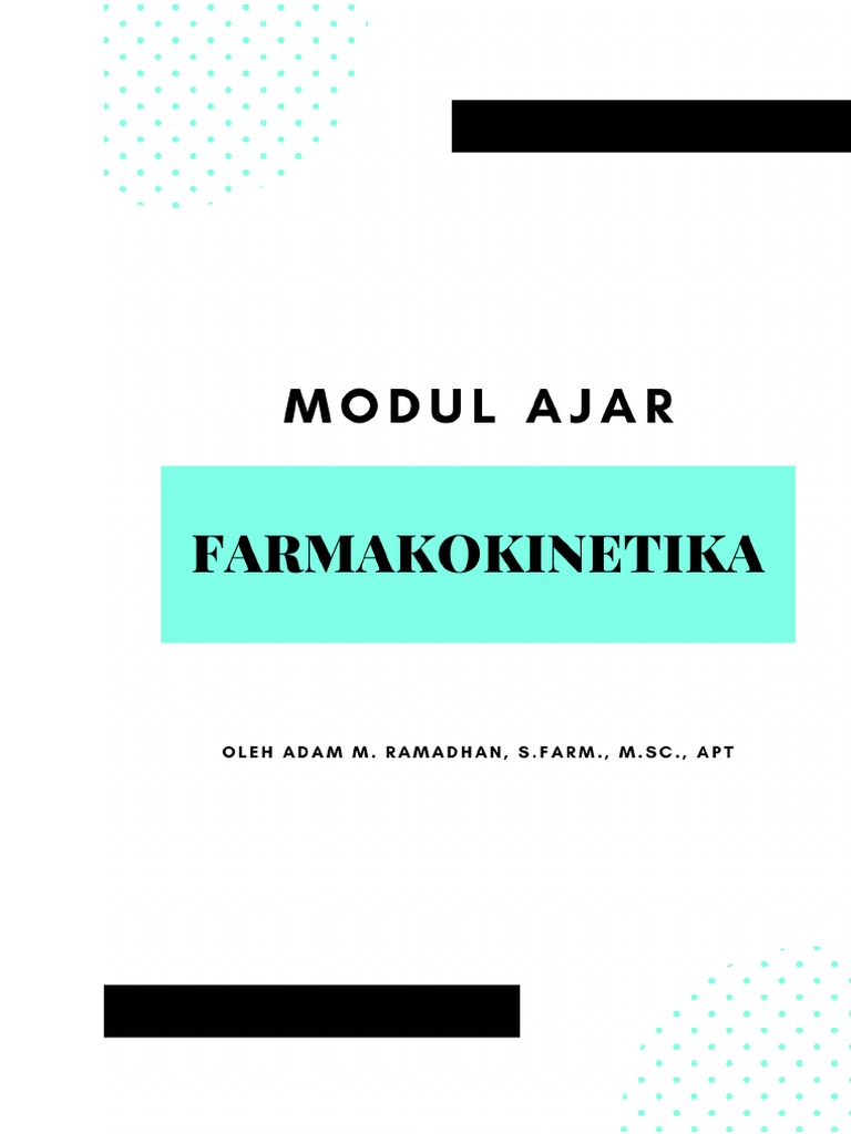 Modul Farmakokinetika Pdf Pdf Sains Matematika